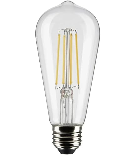 Satco S21363 8ST19/CL/LED/927/E26-6 Pack - Amazon.com